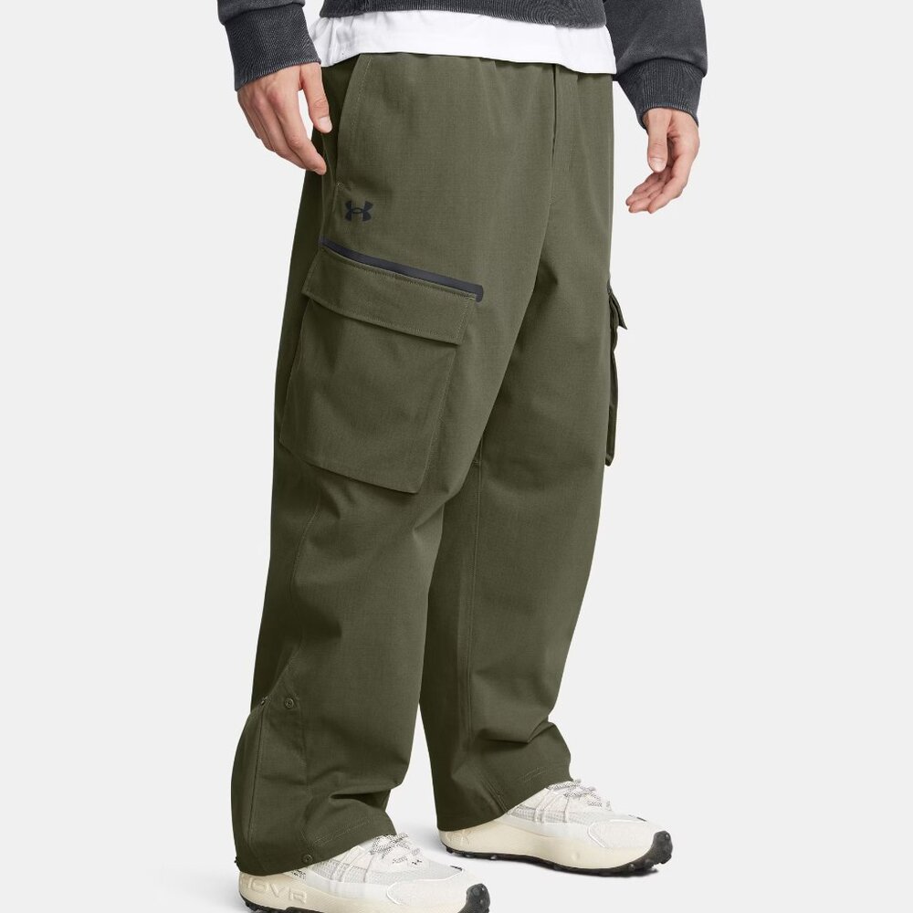 Under Armour Men's Unstoppable Cargo Utility Pants Green, Size Medium-Tall (New)
